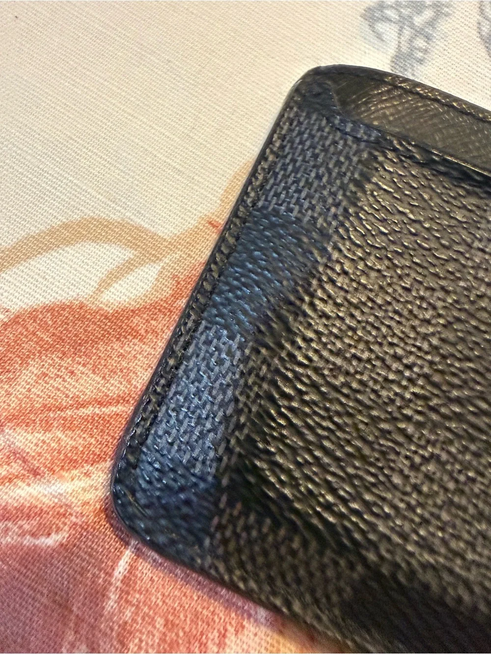 Louis Vuitton Black Damier Card Holder